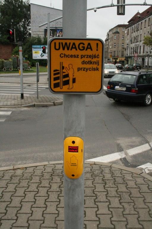 Przycisk dla pieszych
