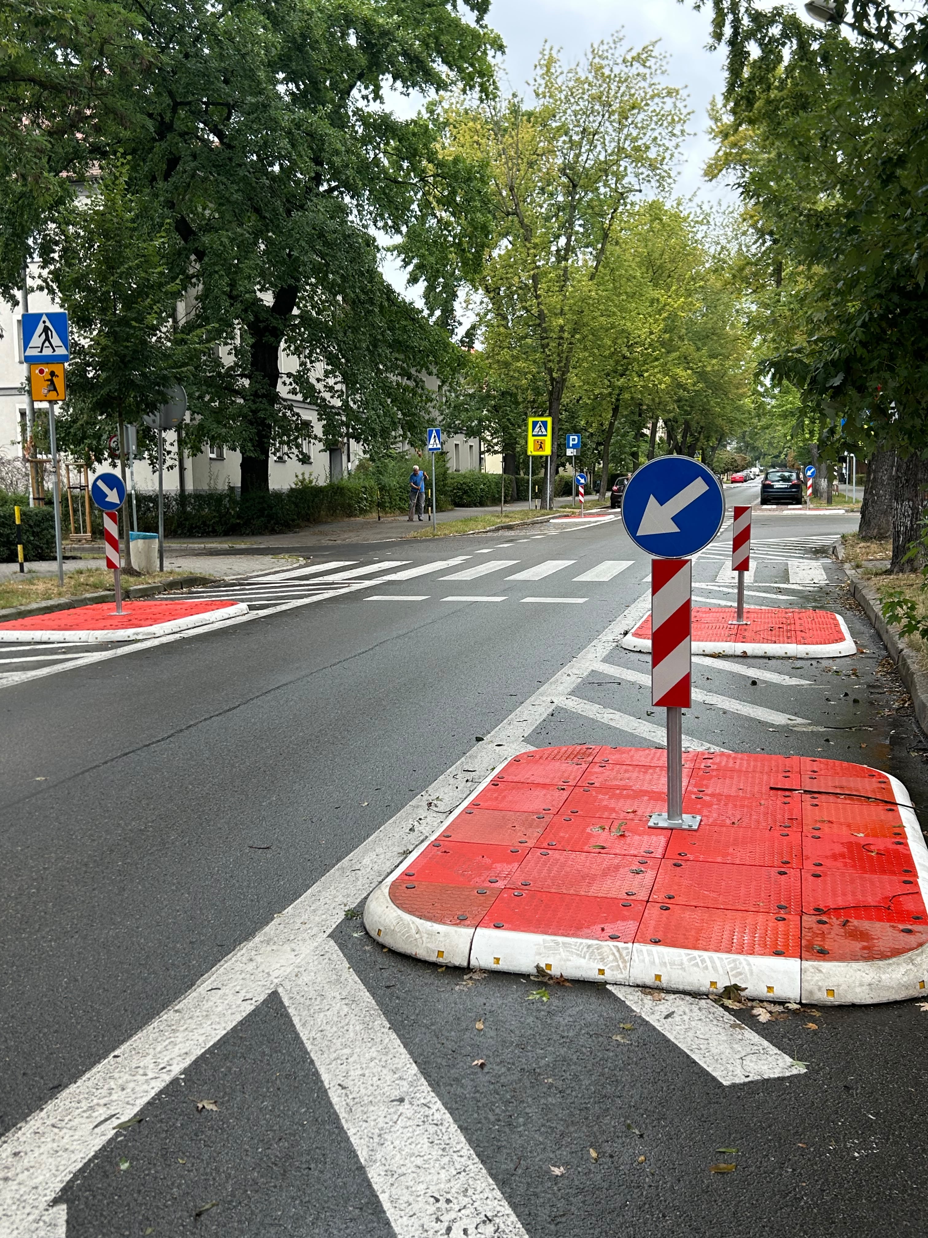 ulica Okrzei w Gliwicach