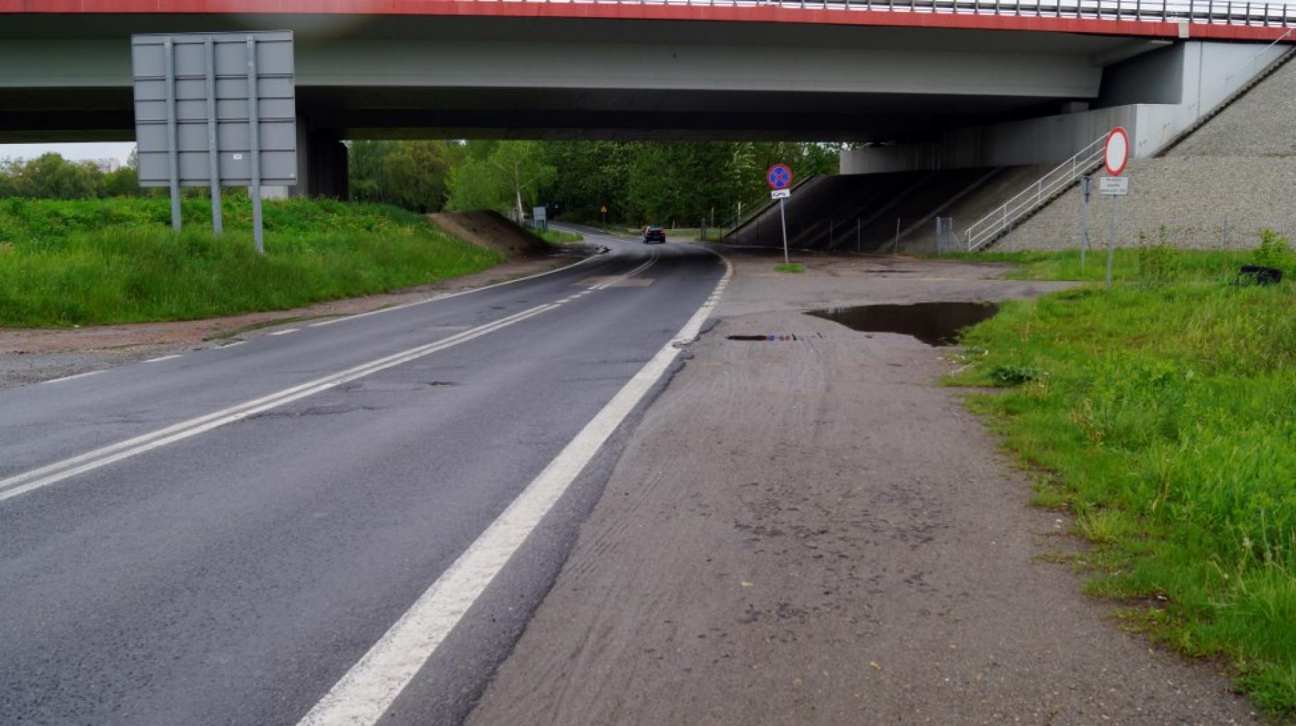 Wahadłówka na ul. Kujawskiej