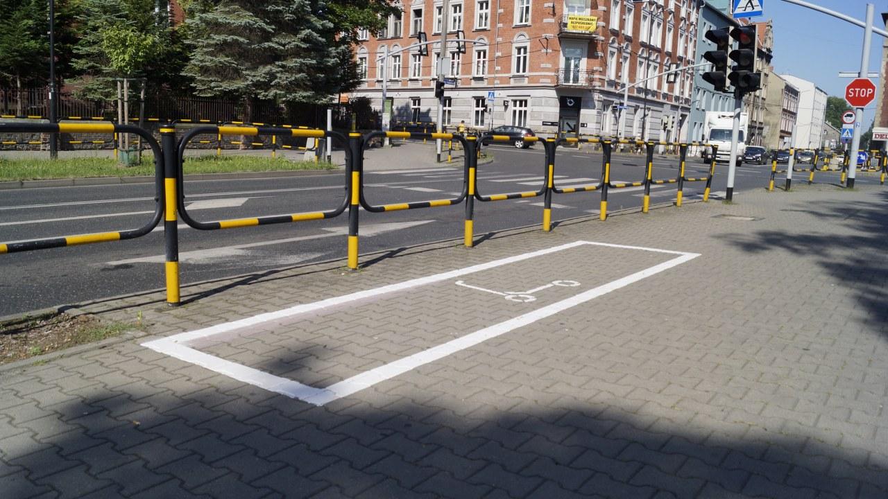 parking hulajnoga