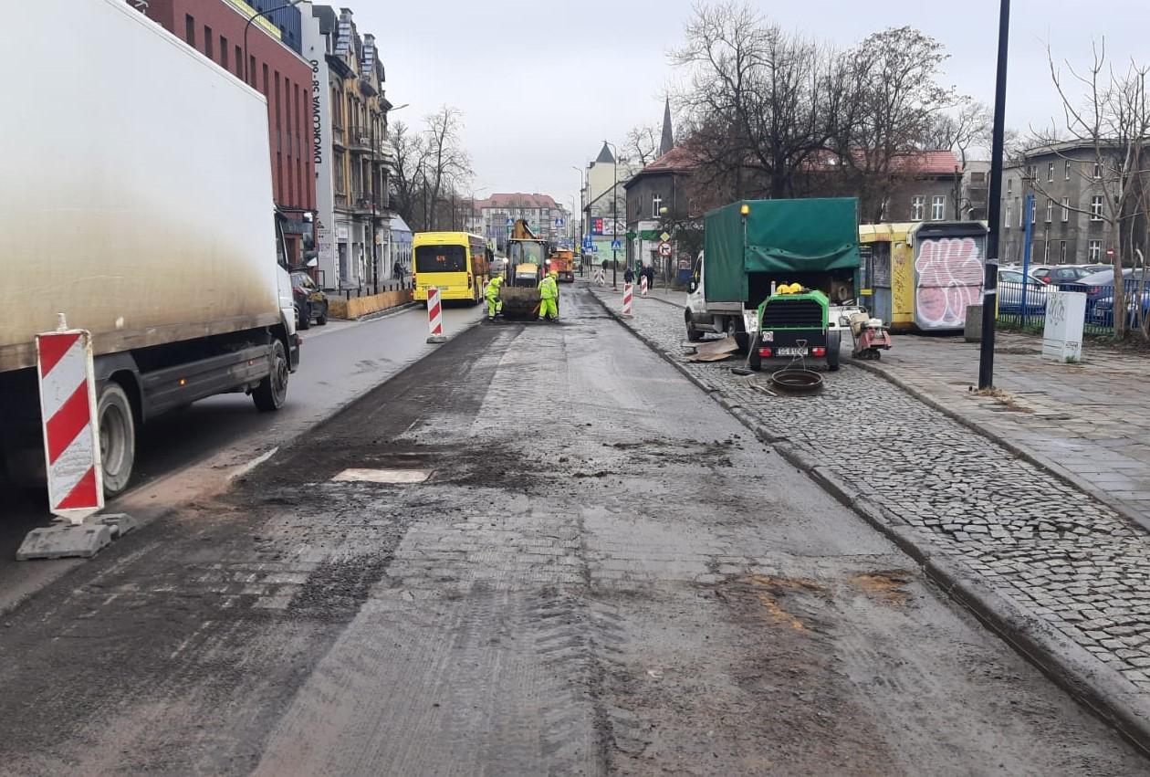 remont Dworcowej 