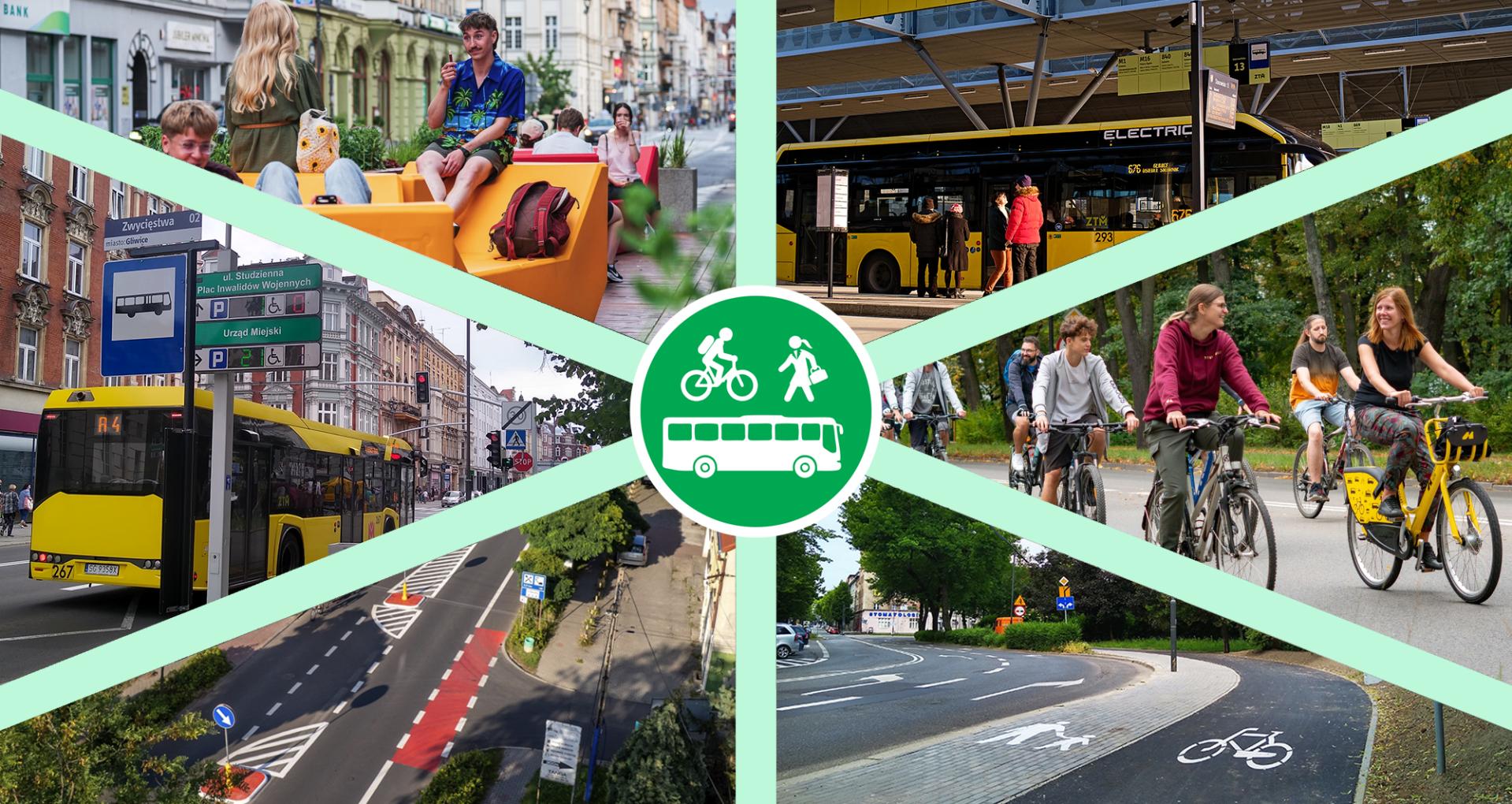 Dzień bez samochodu. Gliwice inwestują w zrownoważoną mobilność.