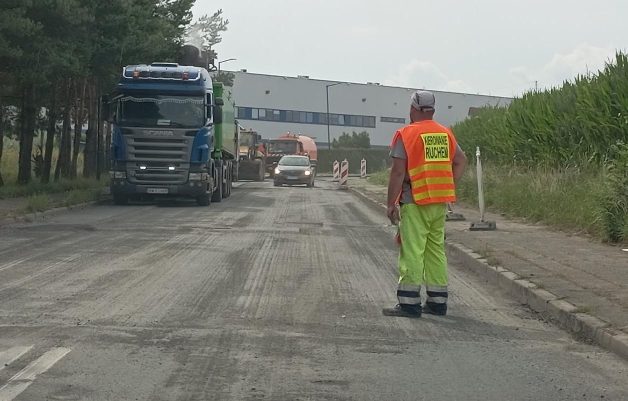 Codzienne, bieżące prace drogowe