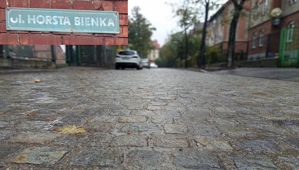 Finał prac na ulicy Horsta Bienka