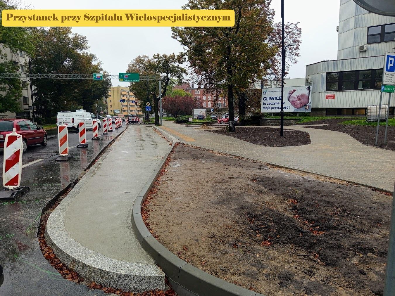 Ruszyła budowa trzeciego z przystanków przy ul. Kościuszki