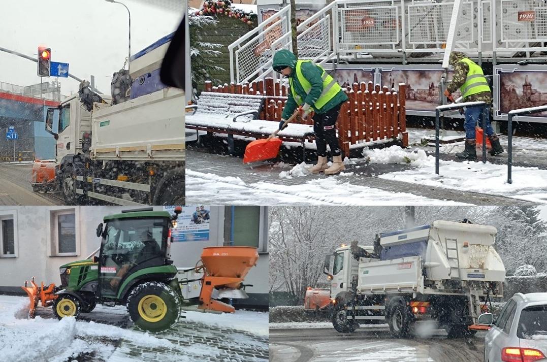 Akcja Zimowa w Mieście. Służby w ter­enie.