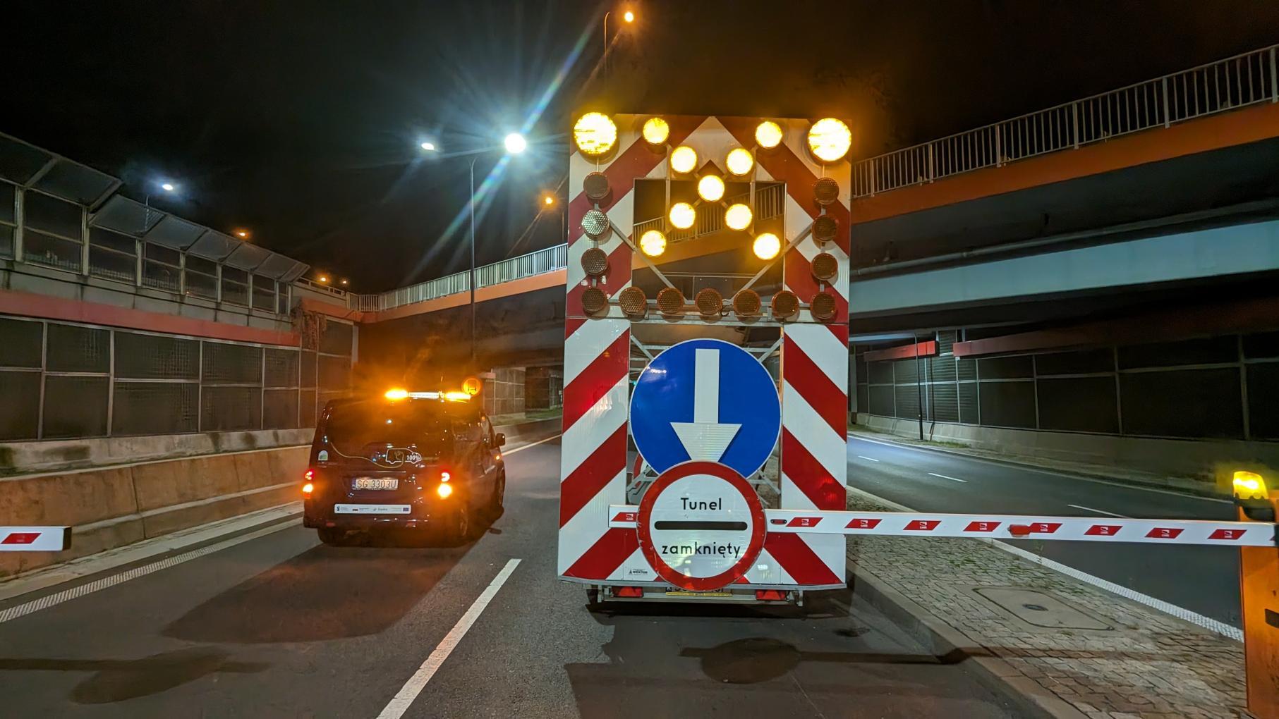 Uwaga! Zmiany w terminach prac serwisowych w tunelu DTŚ. 