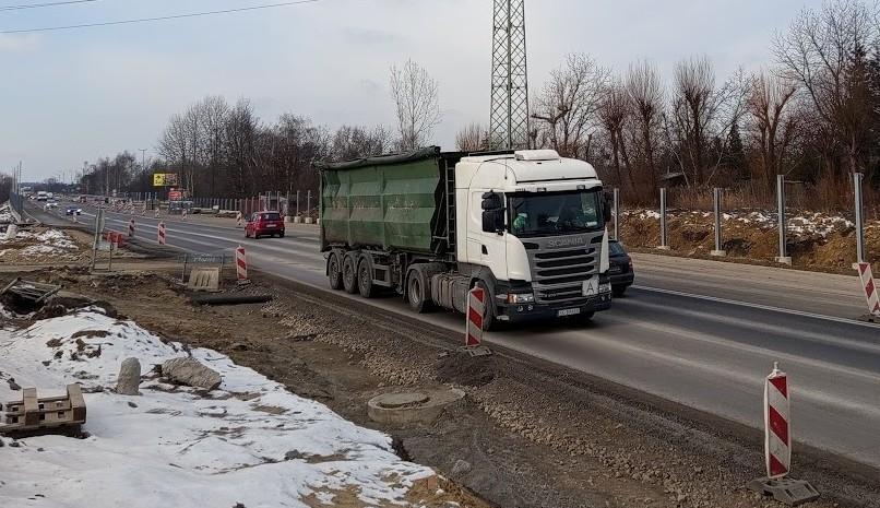 Aleja Jana Nowaka Jeziorańskiego (rejon ul. Zbożowej) - zmiany w organizacji ruchu.
