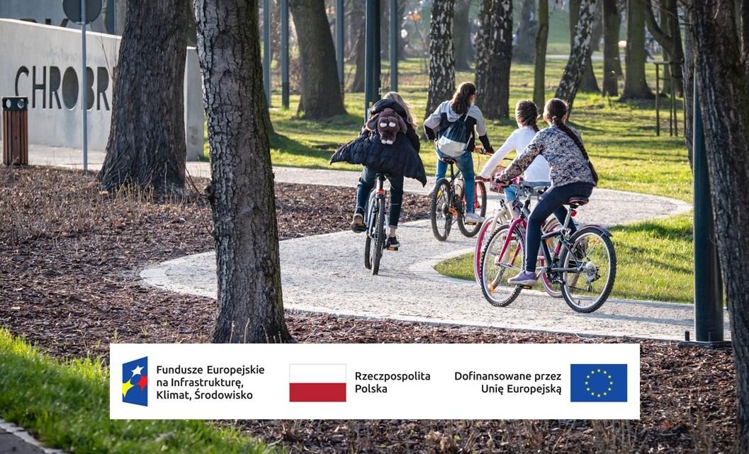 Gliwice na rowerze. Miasto konsekwentnie buduje sieć tras rowerowych.