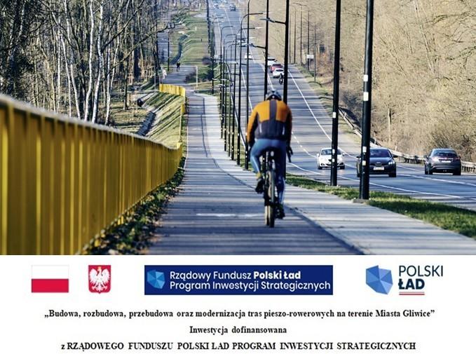 Rowerem na Czechowice – ostateczny odbiór nowej drogi rowerowej planowany jest jeszcze w tym miesiącu.