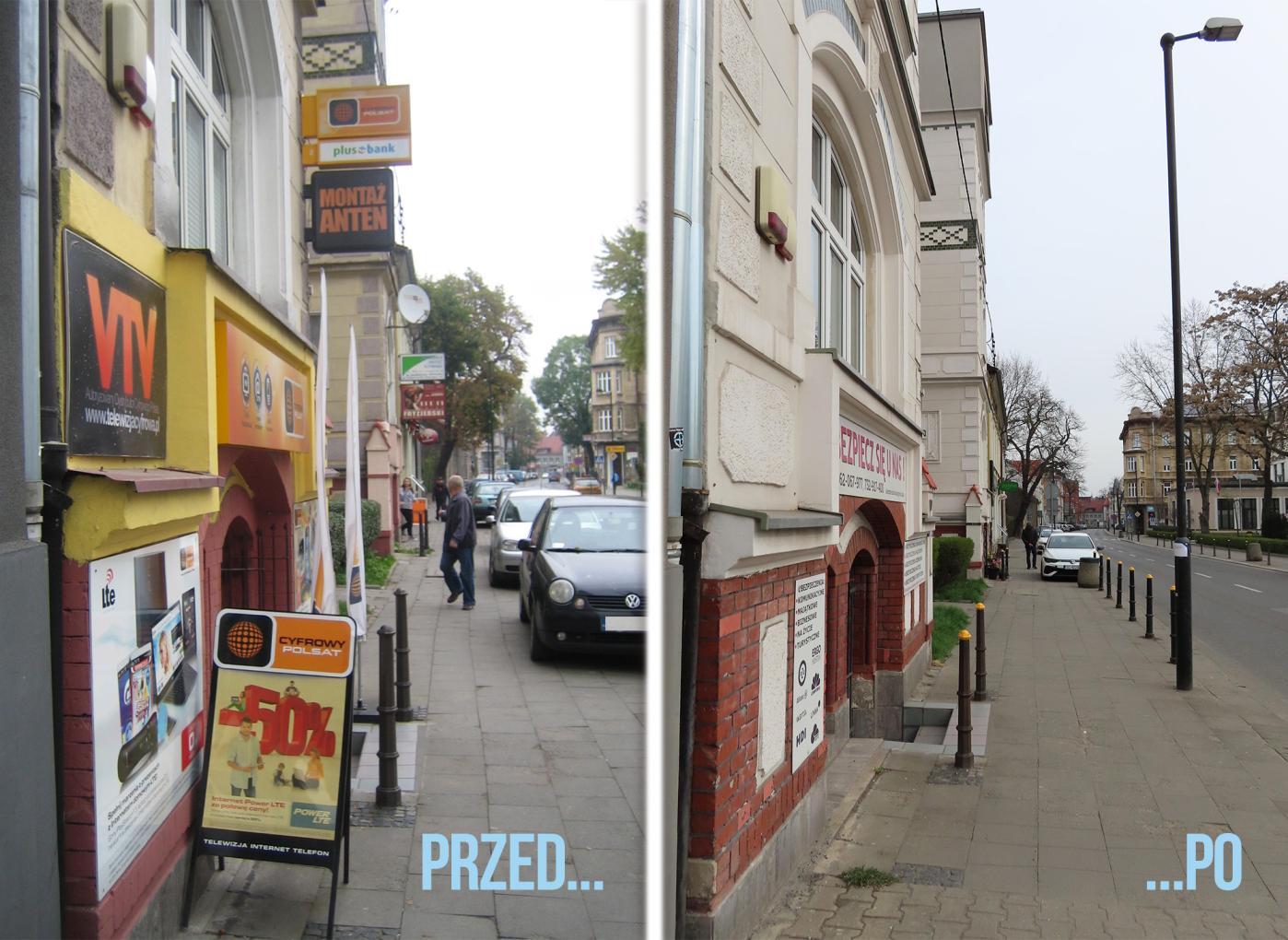 Nielegalne reklamy w pasie drogowym - walczymy z nimi każdego dnia.