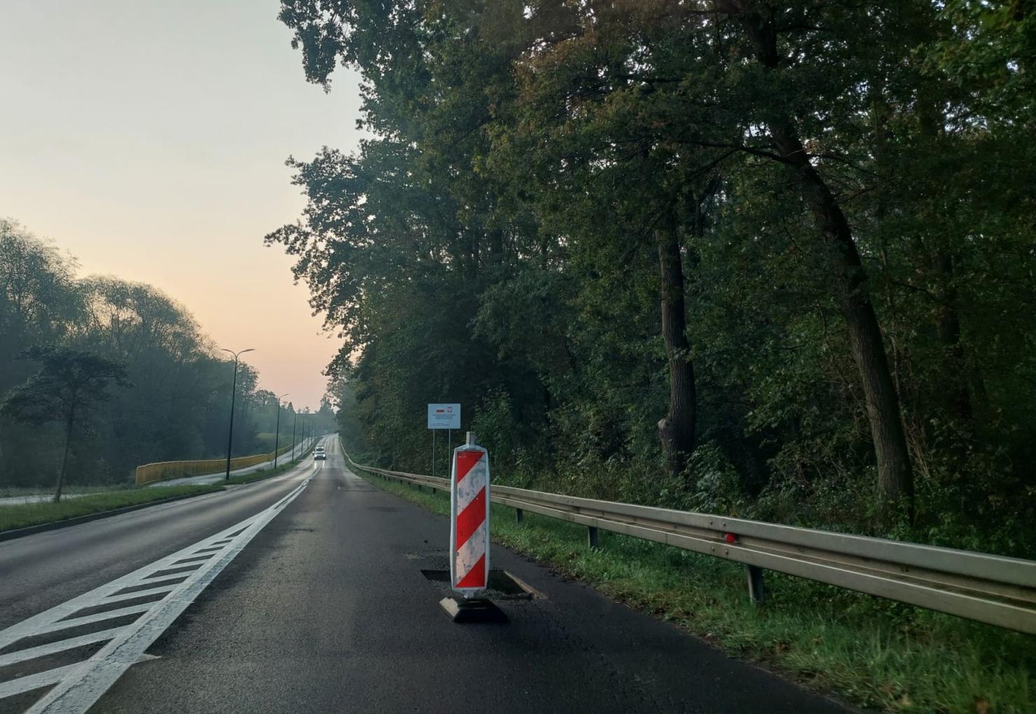 Wiosna sprzyja pracom drogowym w Gliwicach. 