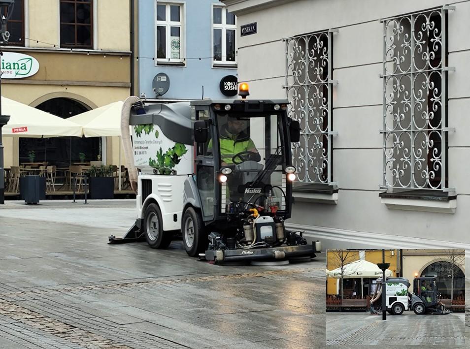 Działamy w trybie codziennego sprzątania. 