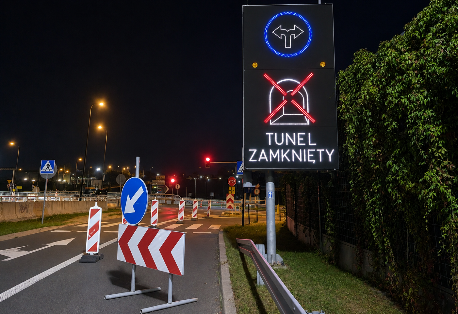Wakacje trwają, ale serwis tunelu nie robi sobie przerwy.