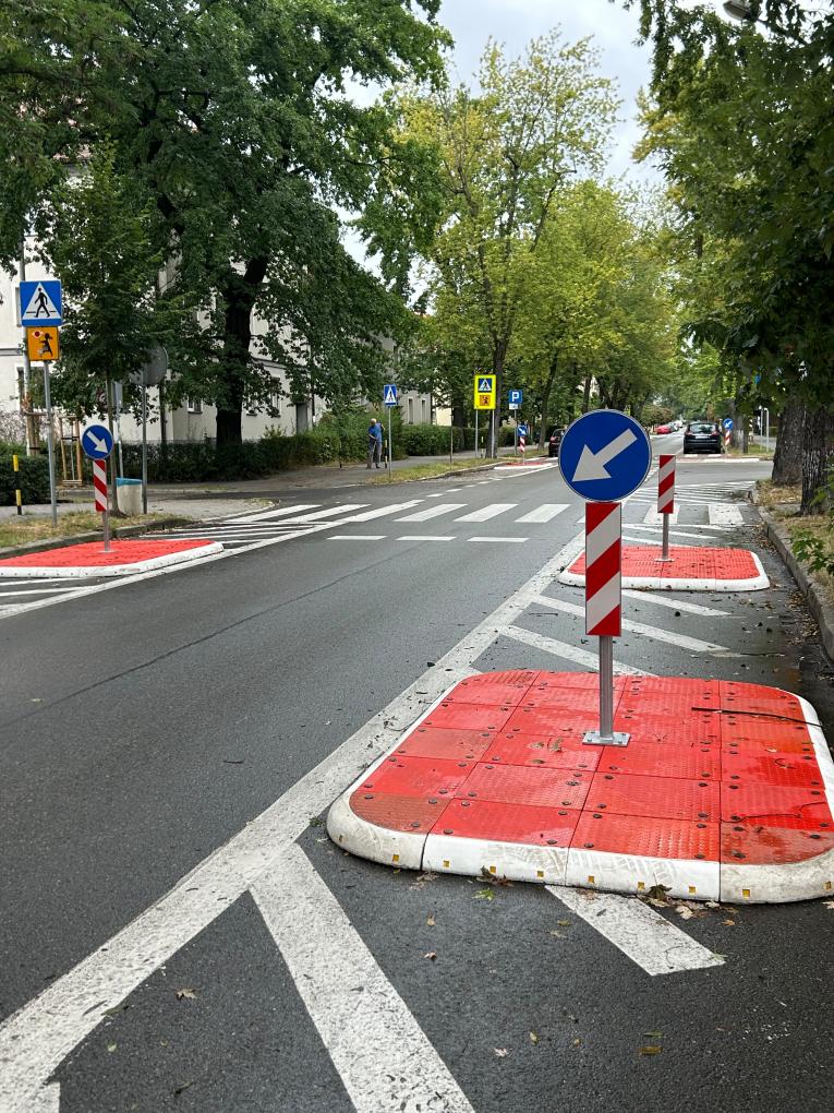 ulica Okrzei w Gliwicach